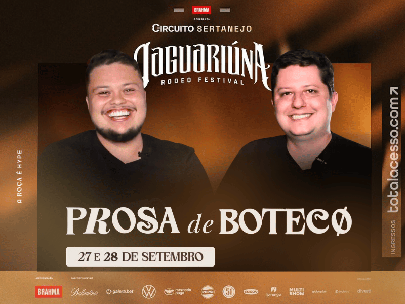 Imagem JPG, Prosa de Boteco no Jaguariúna Rodeo Festival