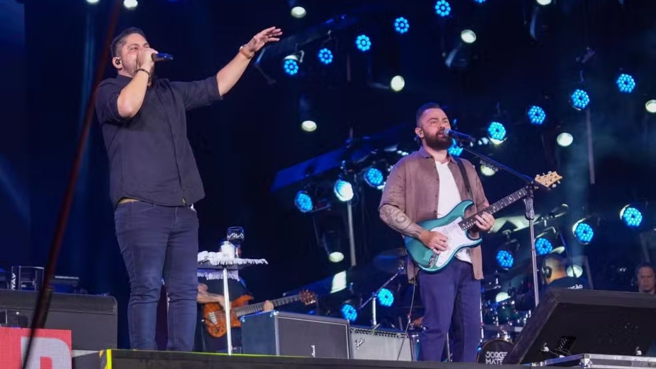 Imagem JPG, Com frio inesperado, Jorge e Mateus disparam 'playlist' de sucessos e aquecem o público pela 16ª vez no Rodeio de Jaguariúna