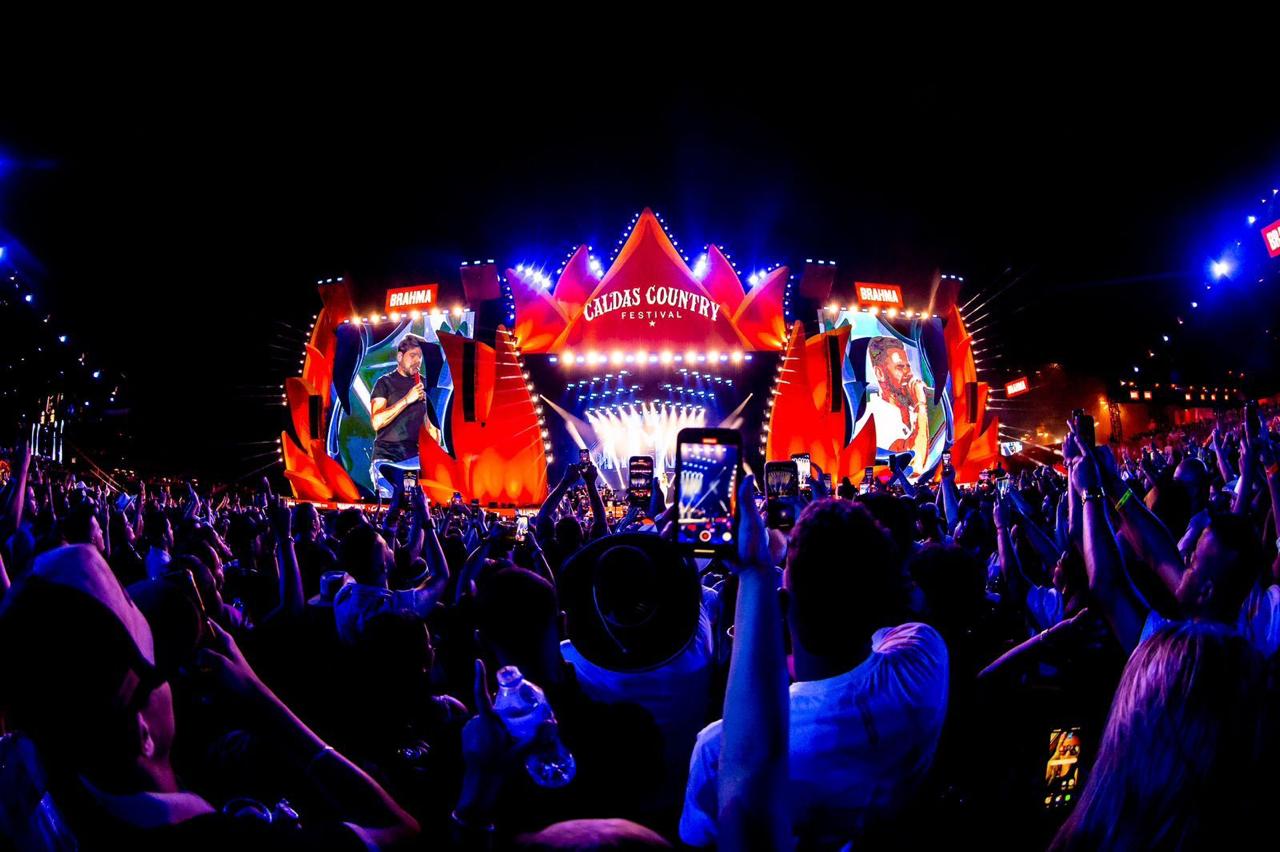 Imagem JPG, Caldas Country Festival 2024 traz palco do tamanho de 10 telas de cinema e outras inovações na estrutura