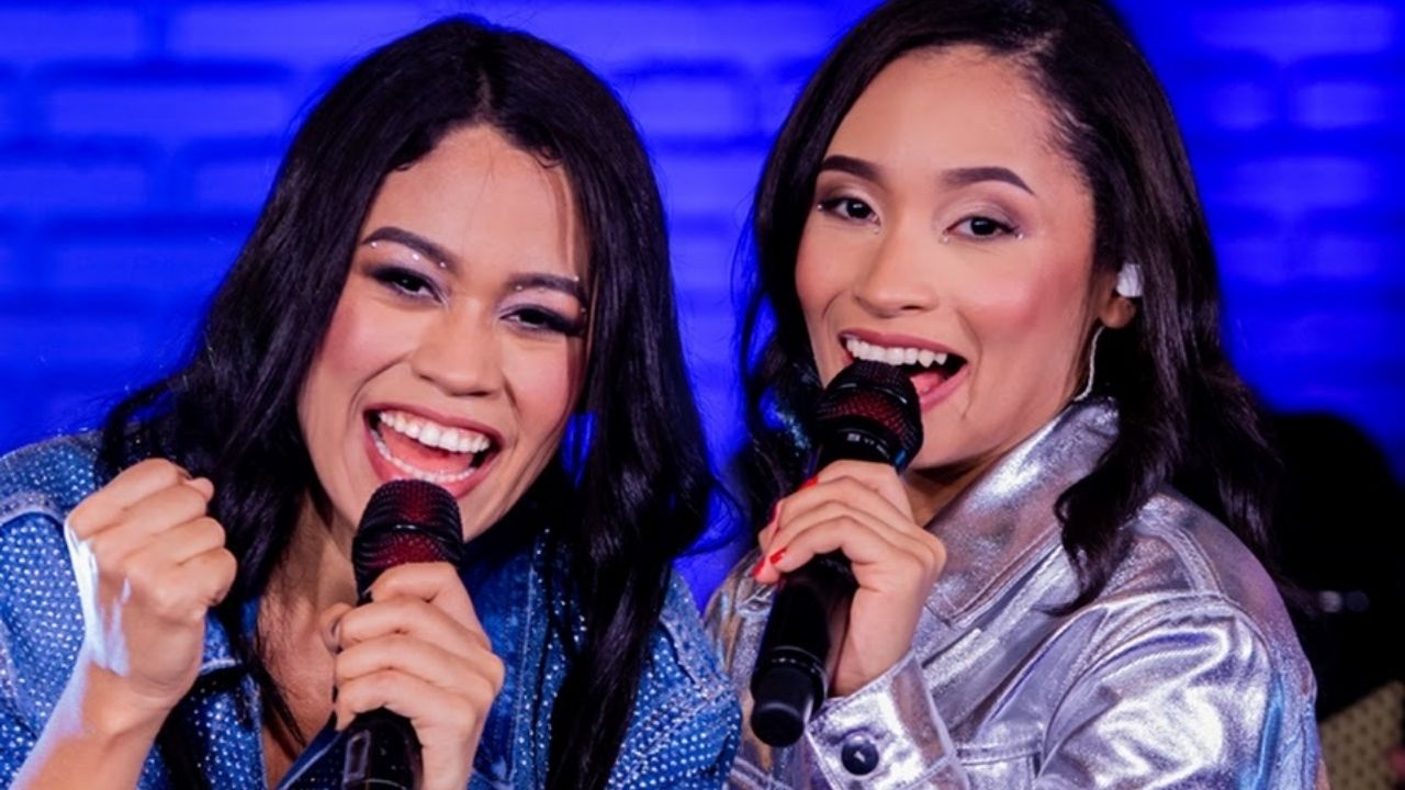 Imagem JPG, 5 anos de saudade: Estefany & Gabriely reencontram os pais que vieram da Venezuela para assistir ao show das filhas pela primeira vez no Brasil 