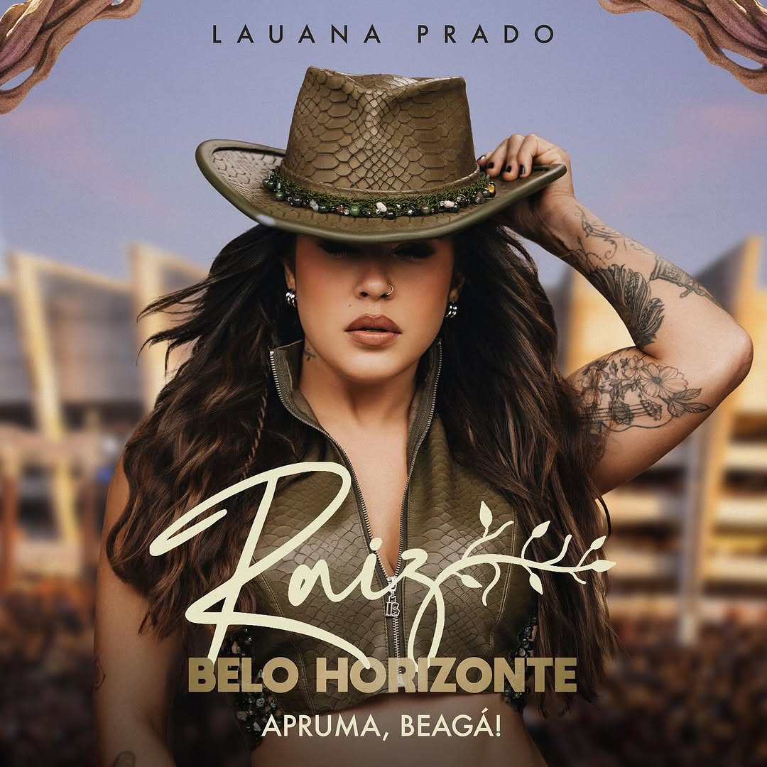 Imagem JPG, Lauana Prado lança o EP “Apruma Beagá” no dia 31 de julho, com as primeiras faixas do “Raiz Belo Horizonte”