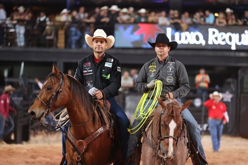 Imagem JPG, Após 20 anos, modalidade Team Roping volta a acontecer na Festa do Peão de Barretos