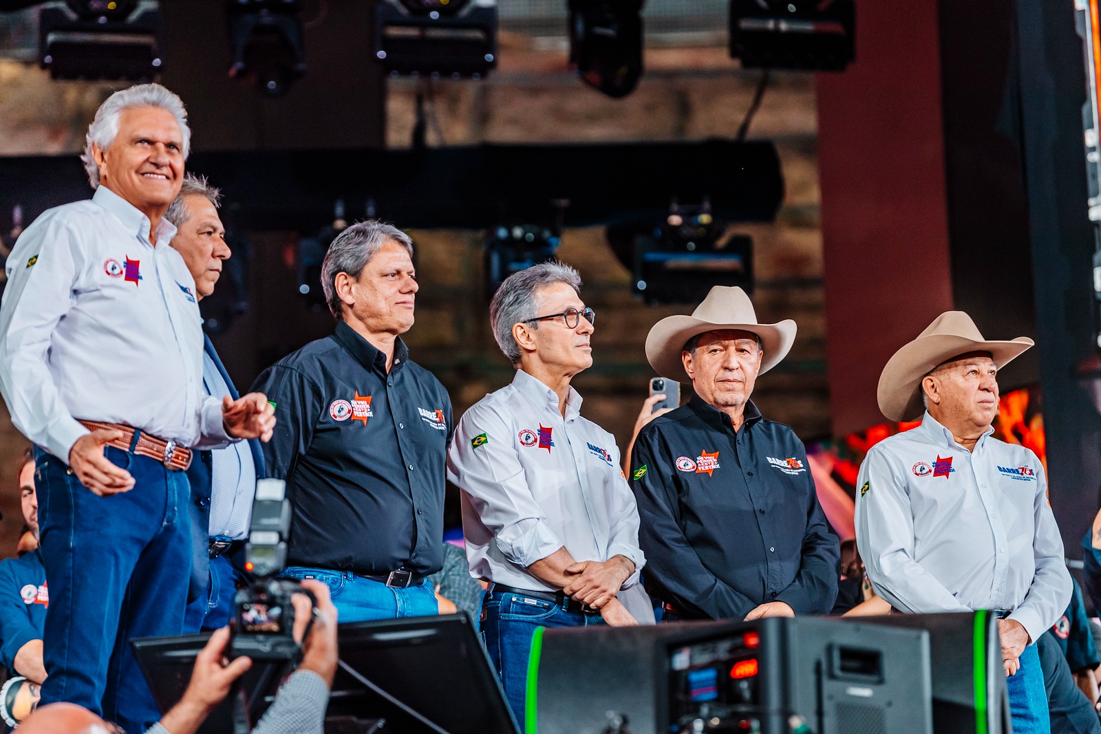 Imagem JPG, Governadores visitam a 70ª Festa do Peão de Barretos e destacam a força do evento e do agronegócio