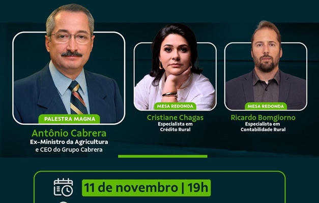 Imagem JPG, Sicoob UniCentro Br promove em Goiânia bate-papo sobre agronegócio