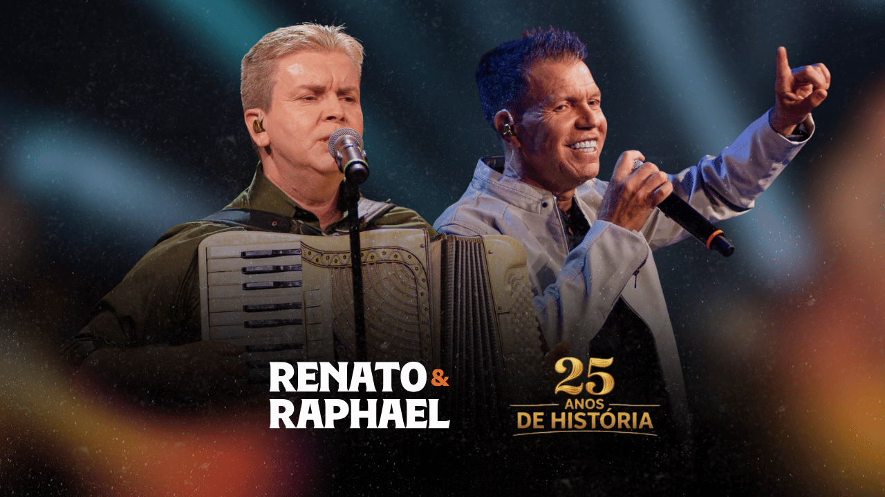 Renato e Raphael resgatam clássicos da carreira em novo lançamento do DVD 