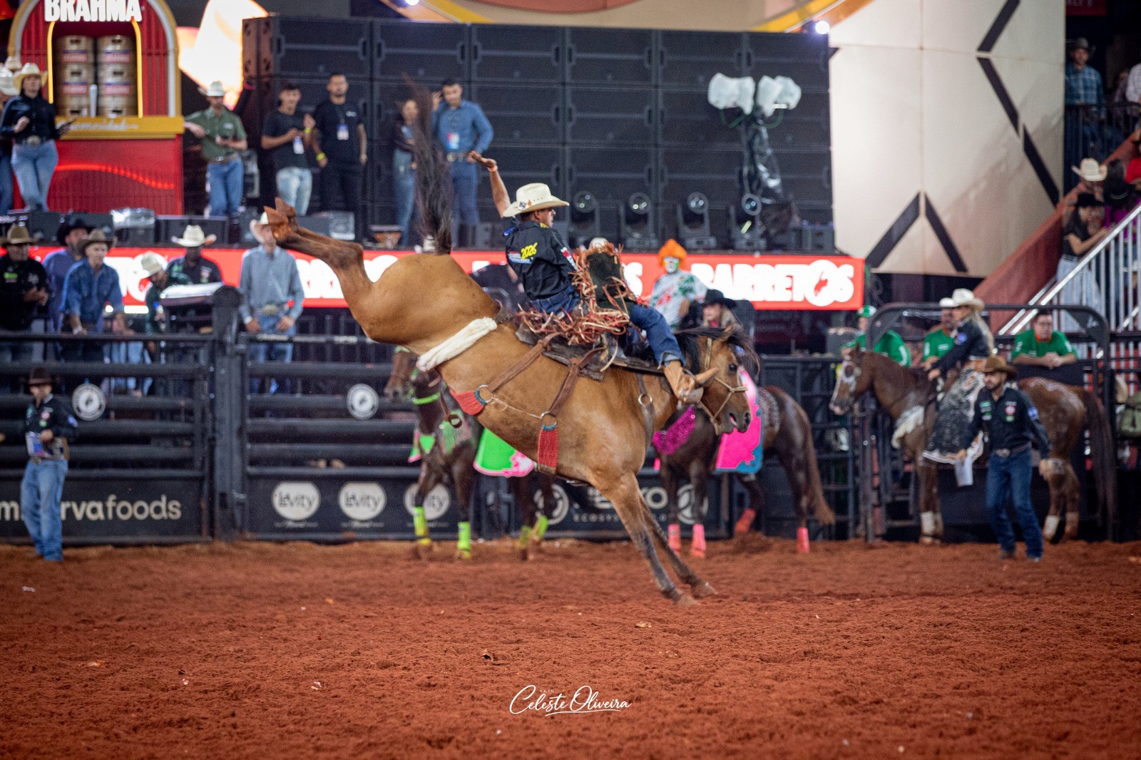 Cutiano, Team Penning e Três Tambores movimentam arena do Barretos International Rodeo